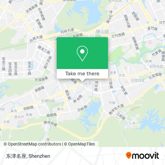东津名座 map