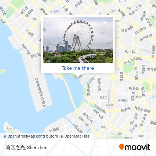 湾区之光 map