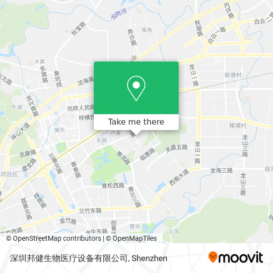 深圳邦健生物医疗设备有限公司 map