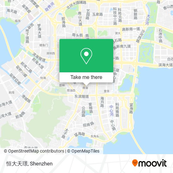 恒大天璟 map