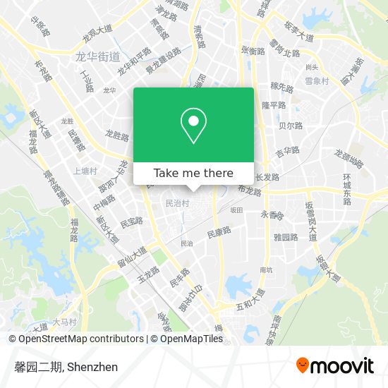 馨园二期 map