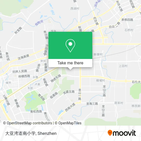 大亚湾道南小学 map