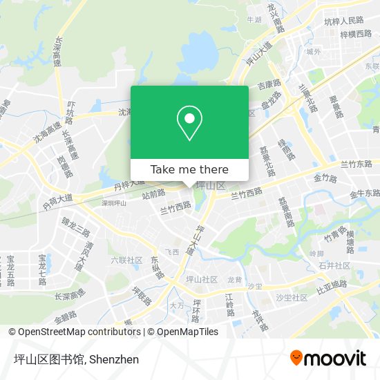 坪山区图书馆 map