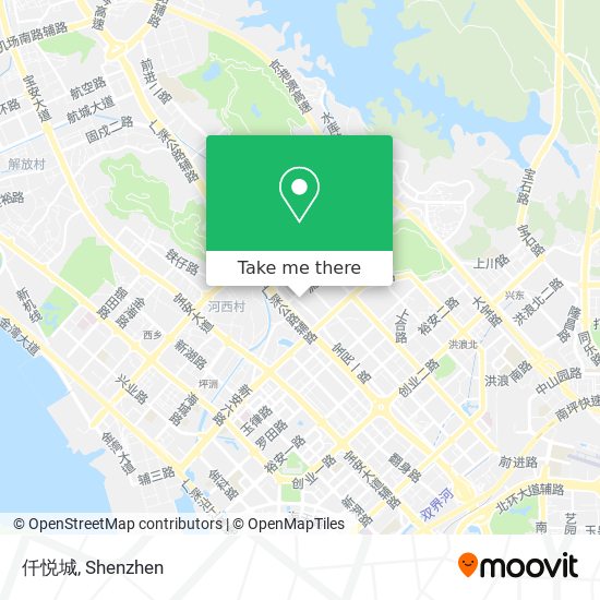 仟悦城 map