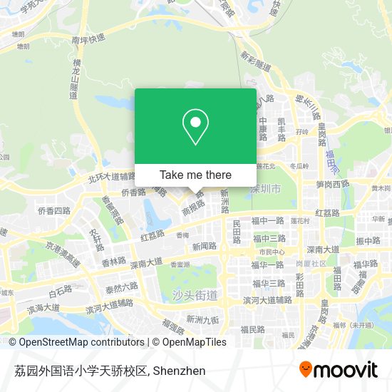荔园外国语小学天骄校区 map