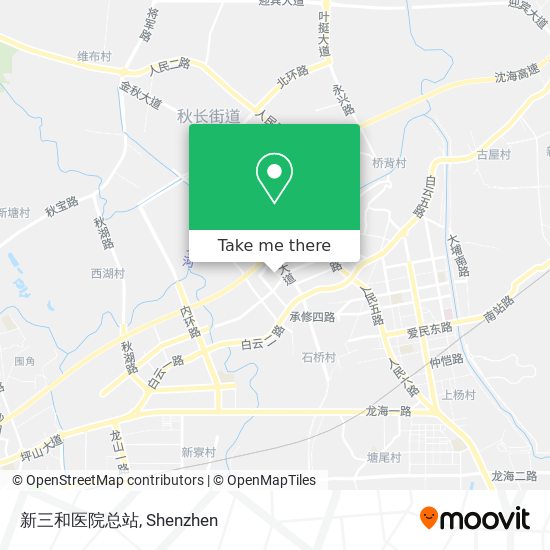 新三和医院总站 map