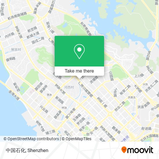 中国石化 map