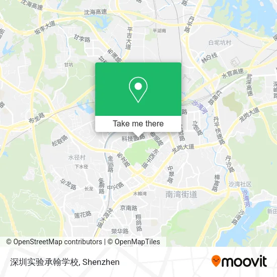 深圳实验承翰学校 map