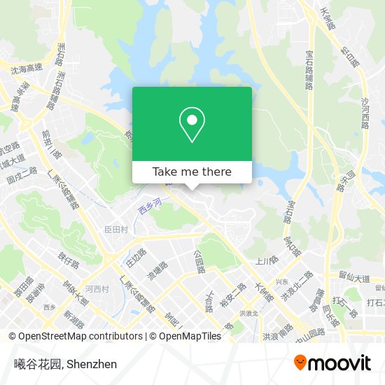 曦谷花园 map