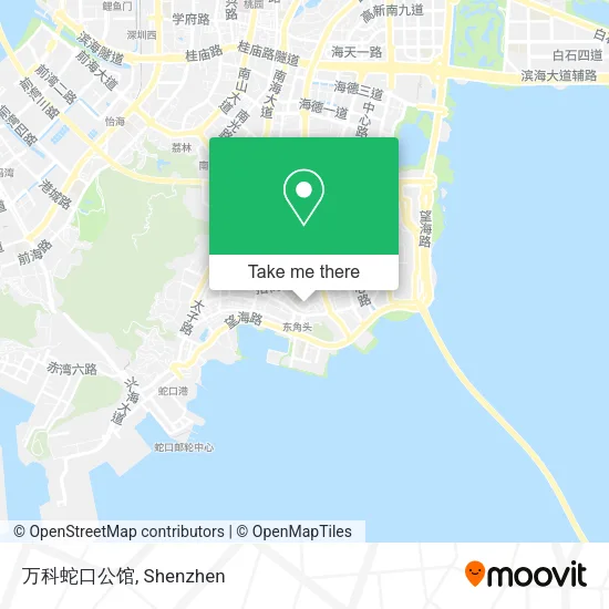 万科蛇口公馆 map