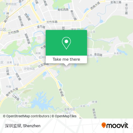 深圳监狱 map