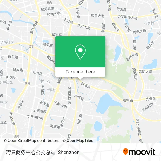 湾景商务中心公交总站 map