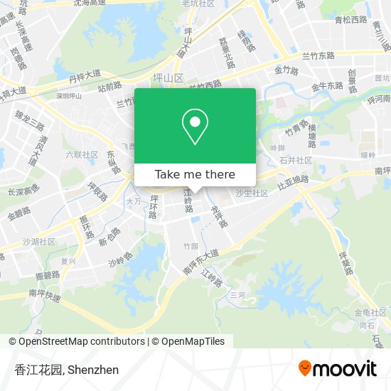 香江花园 map