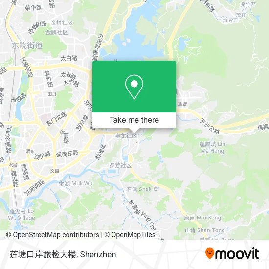 莲塘口岸旅检大楼 map
