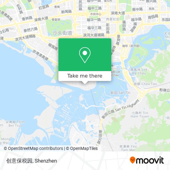 创意保税园 map