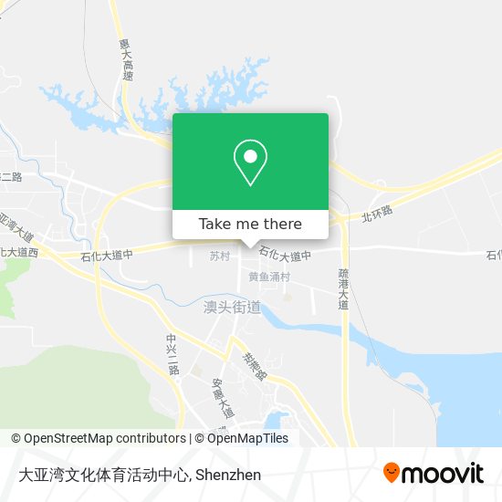 大亚湾文化体育活动中心 map
