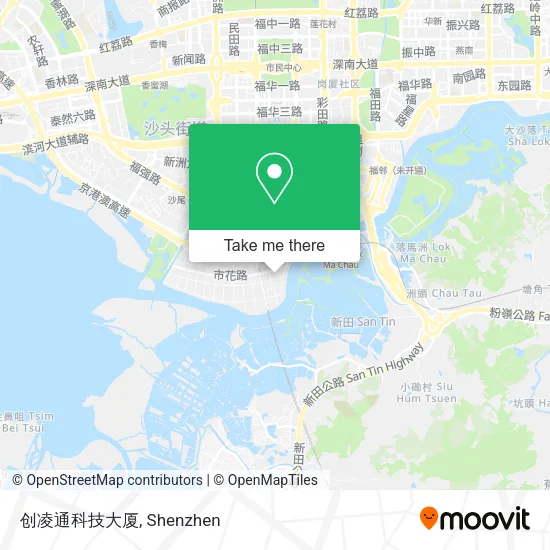 创凌通科技大厦 map