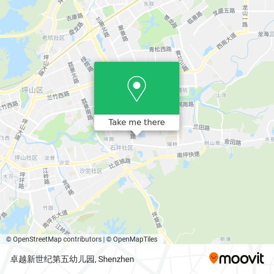 卓越新世纪第五幼儿园 map