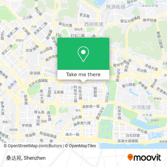桑达苑 map