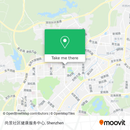 尚景社区健康服务中心 map