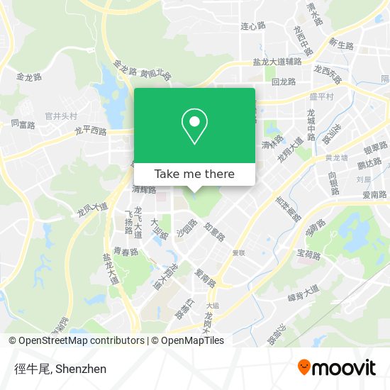 徑牛尾 map