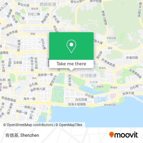 肯德基 map