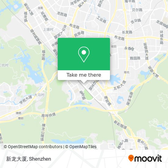 新龙大厦 map