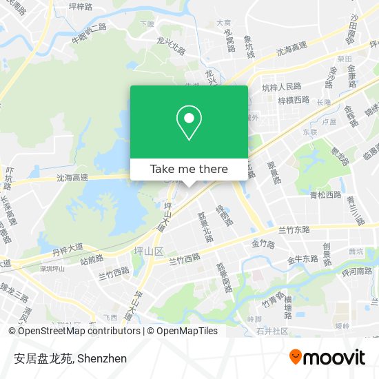 安居盘龙苑 map