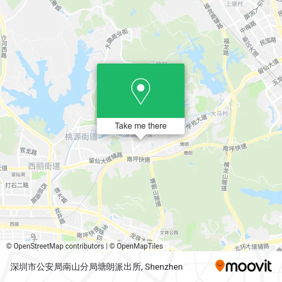 深圳市公安局南山分局塘朗派出所 map