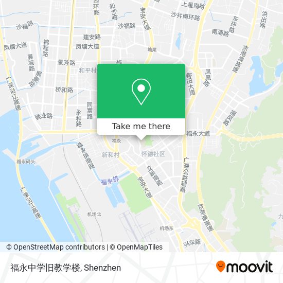 福永中学旧教学楼 map