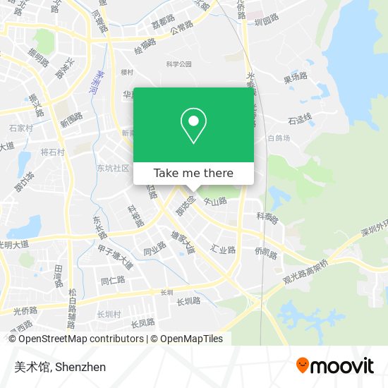 美术馆 map