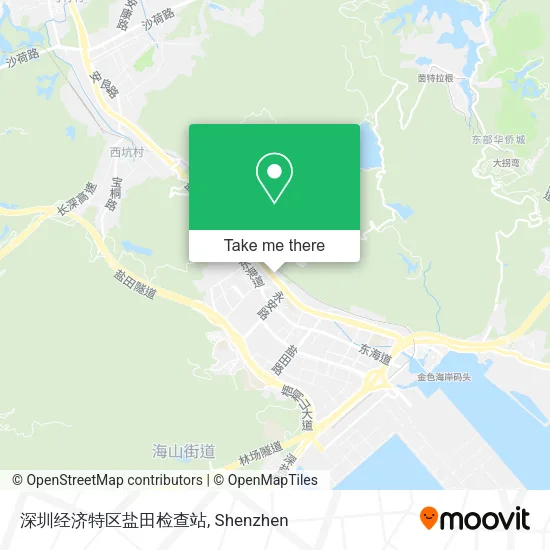 深圳经济特区盐田检查站 map