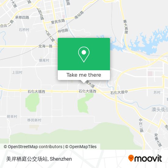 美岸栖庭公交场站 map