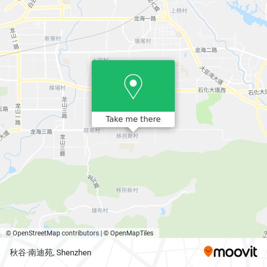 秋谷·南迪苑 map