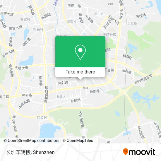 长圳车辆段 map