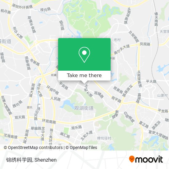 锦绣科学园 map
