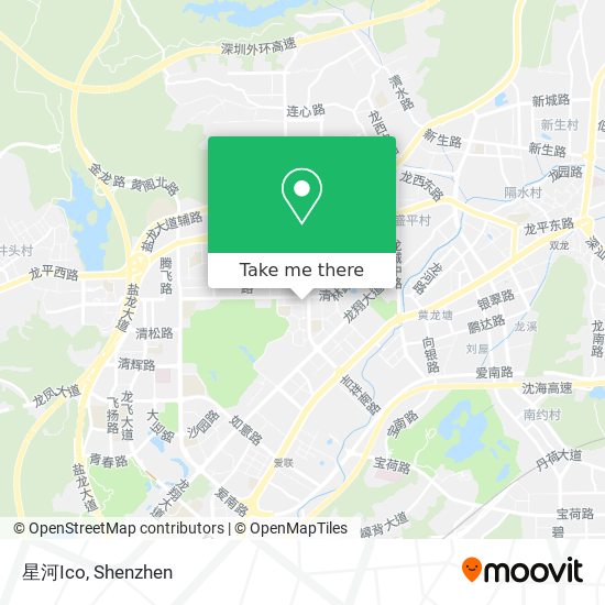 星河Ico map