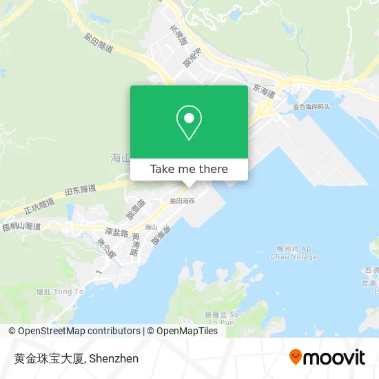 黄金珠宝大厦 map