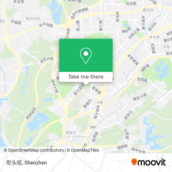 犁头咀 map