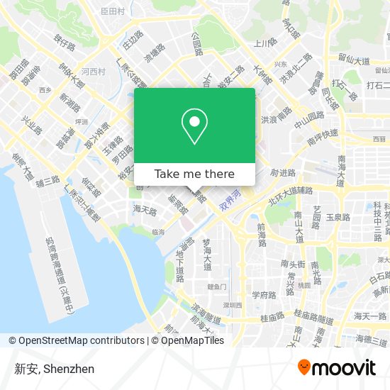 新安 map