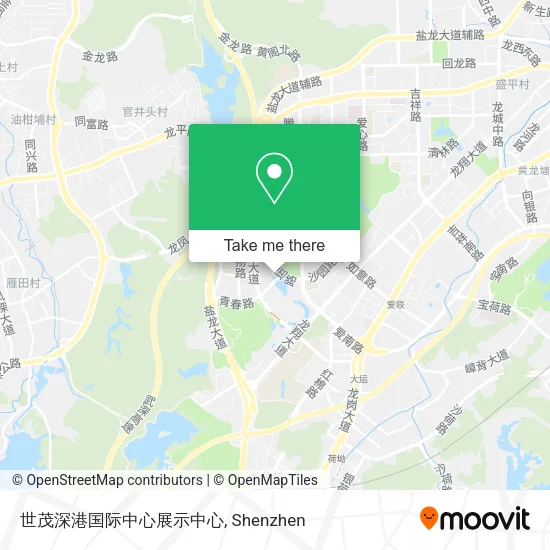 世茂深港国际中心展示中心 map