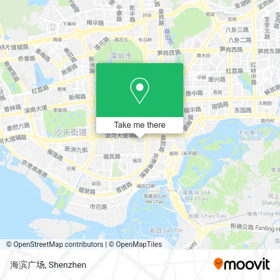 海滨广场 map