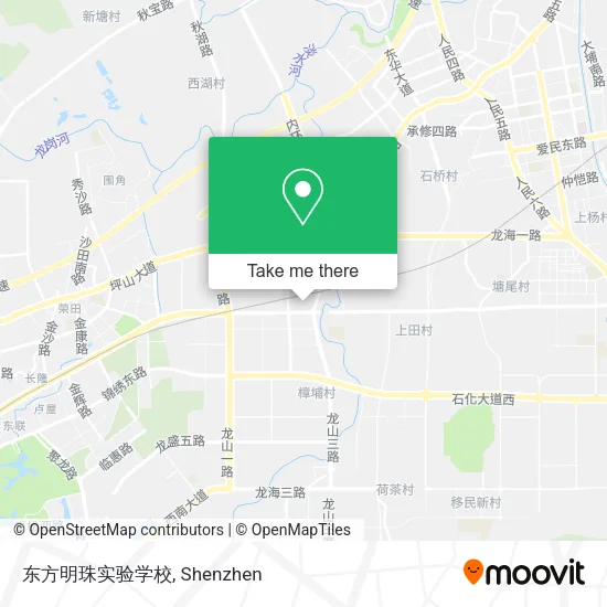 东方明珠实验学校 map