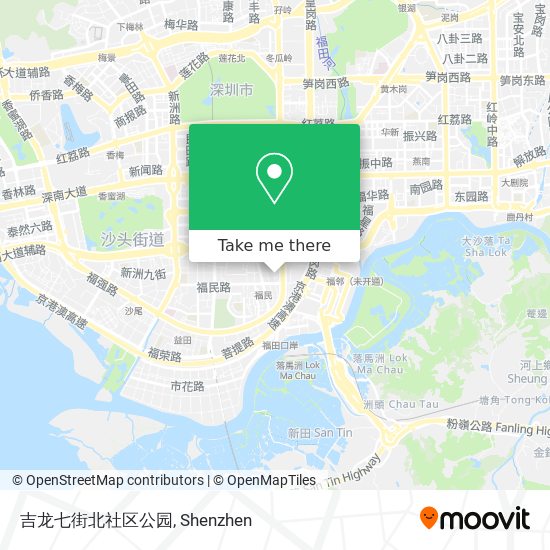 吉龙七街北社区公园 map