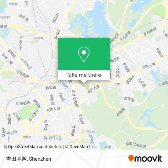 吉田墓园 map