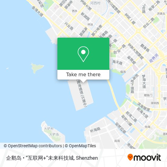 企鹅岛 • “互联网+”未来科技城 map