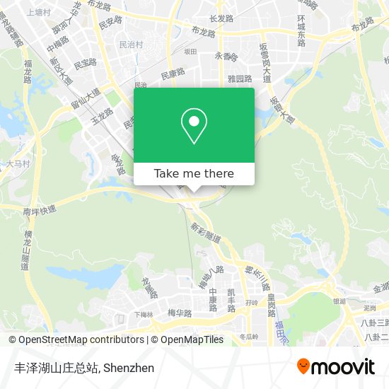 丰泽湖山庄总站 map