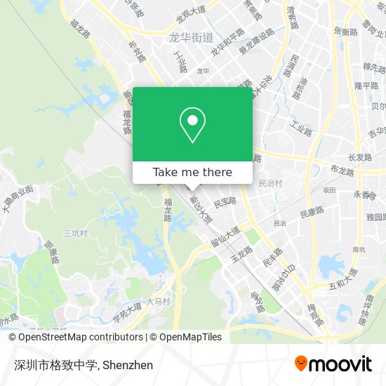 深圳市格致中学 map