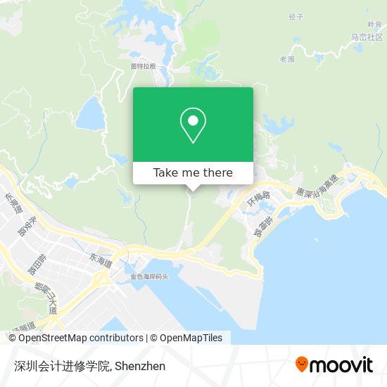 深圳会计进修学院 map
