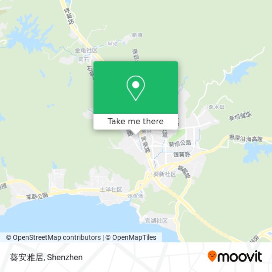 葵安雅居 map